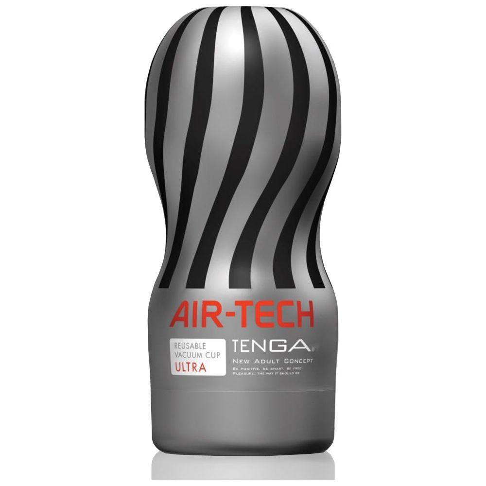 Tenga Air-Tech Reusable Vacuum Cup Ultra Size Grey Male Masturbator - Adult Naughty Store