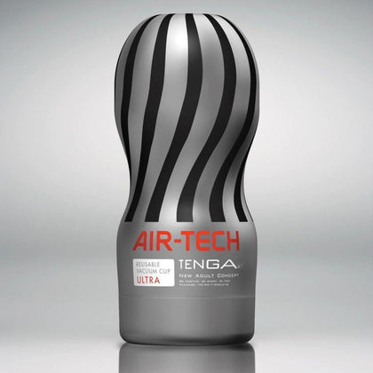 Tenga Air-Tech Reusable Vacuum Cup Ultra Size Grey Male Masturbator - Adult Naughty Store