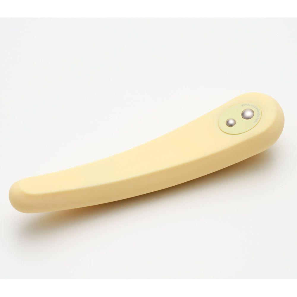 Tenga Iroha Mikazuki Clitoral G-Spot Vibrator - Ultimate Pleasure for Women - Deep Sensual Bliss - Soft Silicone - Anti-Dust Coating - Elegant Blue - Adult Naughty Store