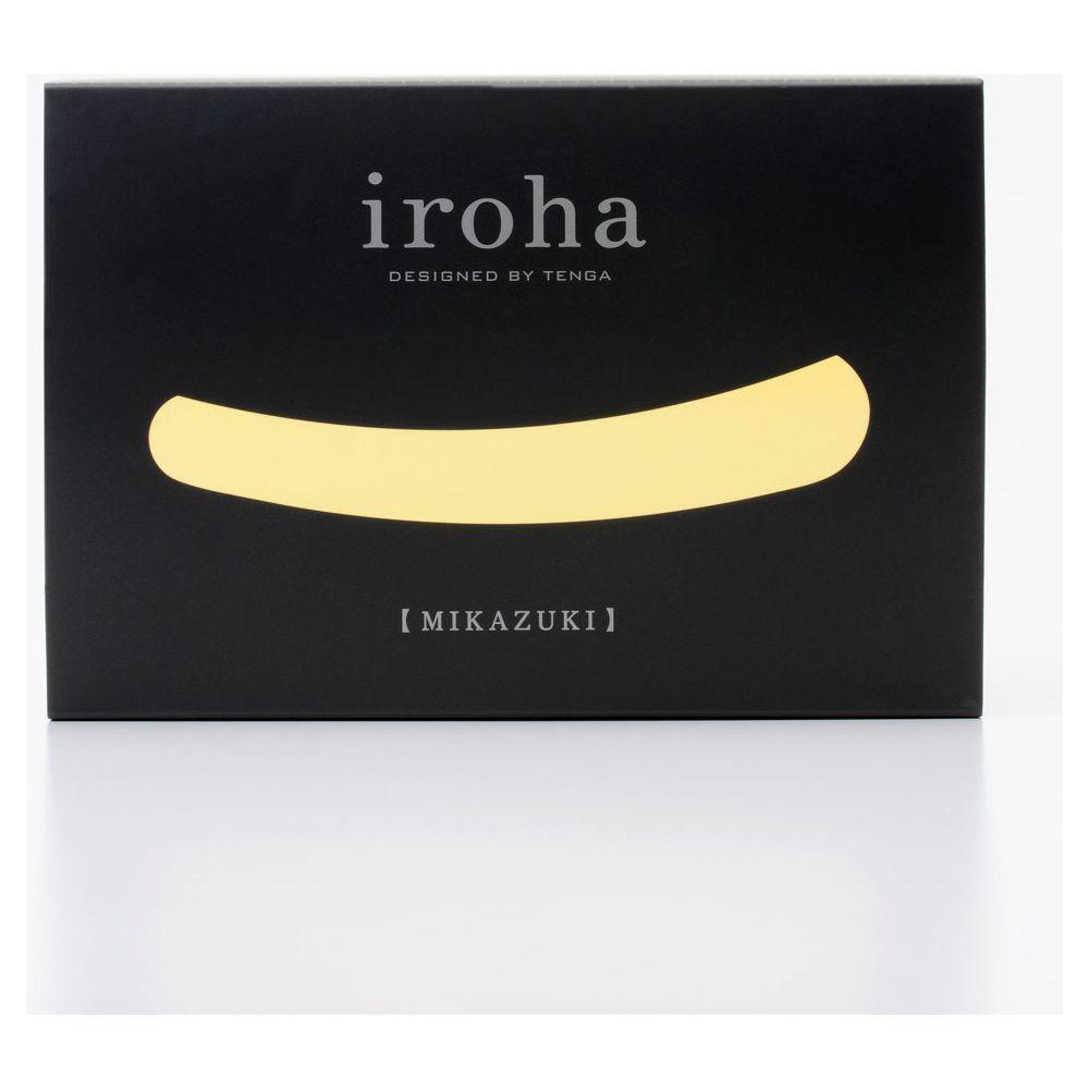 Tenga Iroha Mikazuki Clitoral G-Spot Vibrator - Ultimate Pleasure for Women - Deep Sensual Bliss - Soft Silicone - Anti-Dust Coating - Elegant Blue - Adult Naughty Store