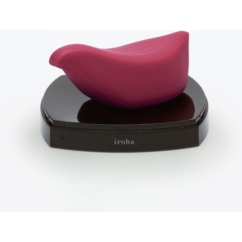 Iroha+ Tori Clitoral G-Spot Vibrator - Powerful Pleasure for Women - 5 Speeds, 2 Vibration Patterns - Waterproof - Super-Soft Silicone - Anti-Dust Coating - Red - Adult Naughty Store