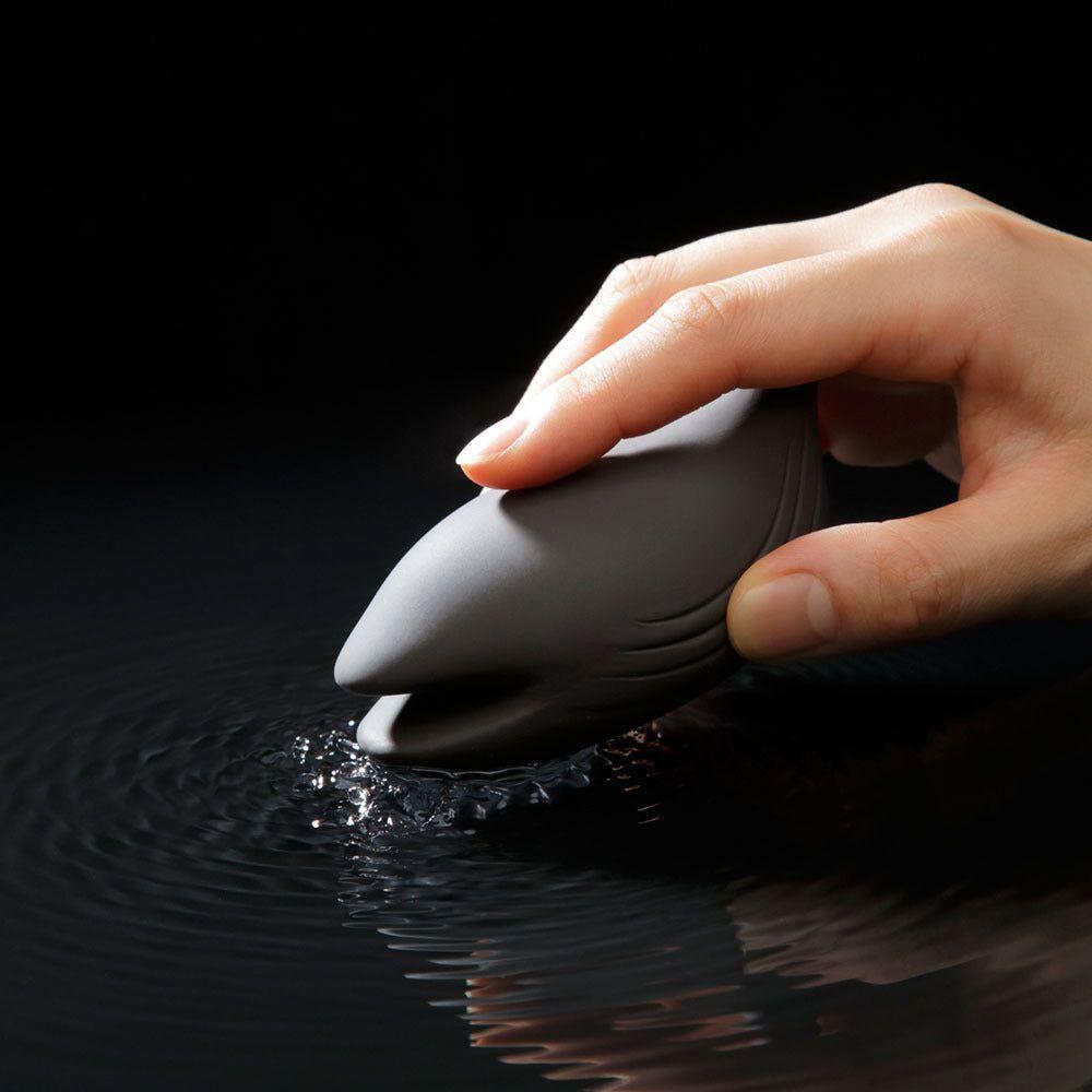 Iroha+ Yoru Clitoral G-Spot Vibrator for Women - Powerful 5 Speeds and 2 Vibration Patterns - Waterproof, Soft Silicone, Anti-Dust Coating - Pleasure in All Scenarios - Black - Adult Naughty Store
