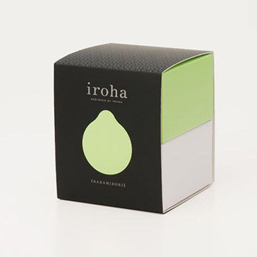 TENGA Iroha Midori Pastel Green Clitoral G-Spot Vibrator - Adult Naughty Store