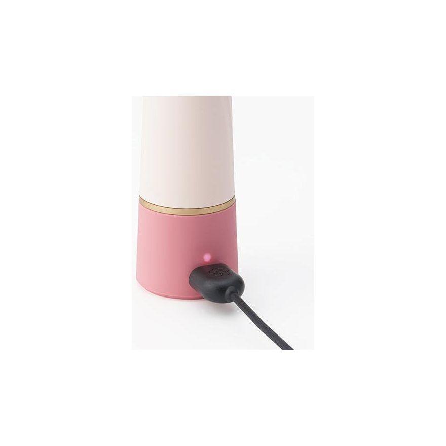 Iroha Rin+ Clitoral G-Spot Vibrator - Rechargeable, 4 Vibration Strengths, 2 Pulse Patterns - Women's Pleasure Toy - Soft Touch Silicone - Dust-Repelling - Aqua - Adult Naughty Store