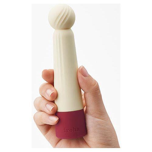 Iroha Rin Clitoral G-Spot Vibrator - Powerful Pleasure for Women, External and Internal Stimulation, Soft and Flexible Sphere, Intense Sensations - Midnight Black - Adult Naughty Store