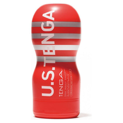 TENGA U.S. Deep Throat Cup Ultra-Size Male Masturbator for Intense Oral Stimulation - Model USDT-001 - Black - Adult Naughty Store