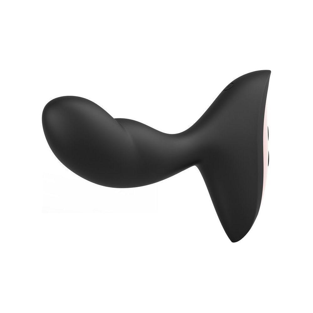 Ezra Black Anal Butt Plug Prostate Massager - Adult Naughty Store