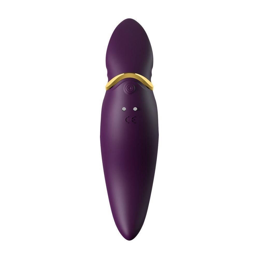 ZALO Hero G-Spot Vibrator - Luxurious Pleasure Device for Women - Model HGV-1001 - Deep Purple - Adult Naughty Store