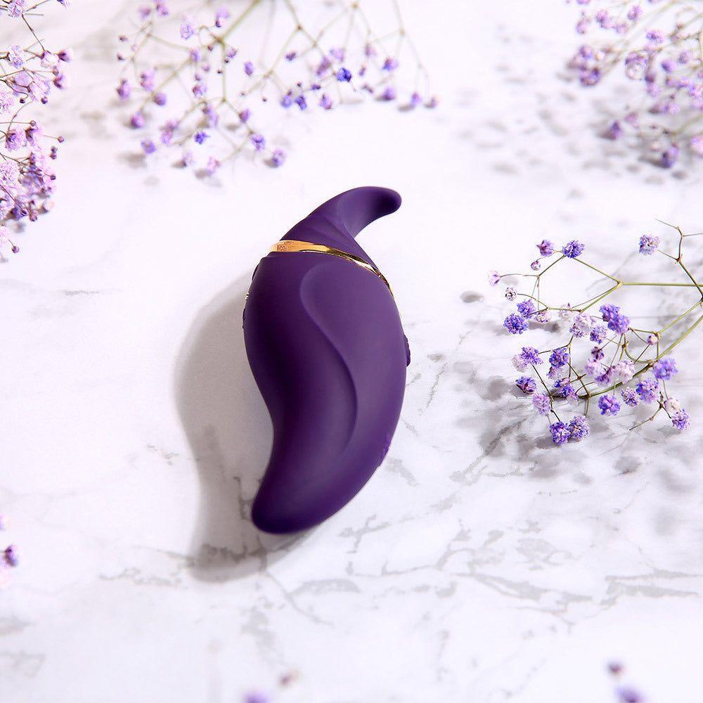 ZALO Hero G-Spot Vibrator - Luxurious Pleasure Device for Women - Model HGV-1001 - Deep Purple - Adult Naughty Store