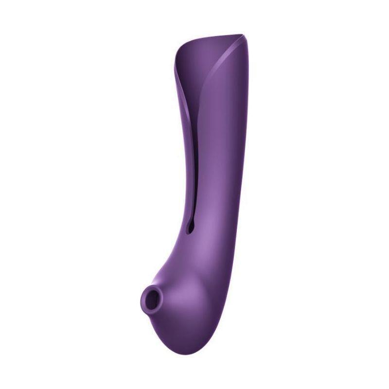 Zalo G-Spot Queen Set Vibrator - Powerful PulseWave Technology for Explosive Orgasms - Women's Intimate Pleasure Toy - Curved Shaft - Adjustable Intensity - Deep Purple - Adult Naughty Store