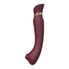 Zalo G-Spot Queen Set Vibrator - Powerful PulseWave Technology for Explosive Orgasms - Women's Intimate Pleasure Toy - Curved Shaft - Adjustable Intensity - Deep Purple - Adult Naughty Store