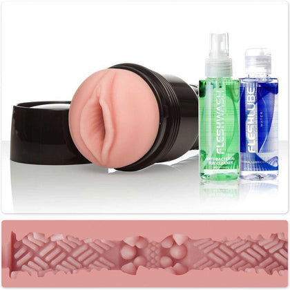 Introducing 🌟Fleshlight® GO Surge Value Pack Vagina Sleeve Model 810476019815 - Pink Lady Indulgence for Women🌟 - Adult Naughty Store