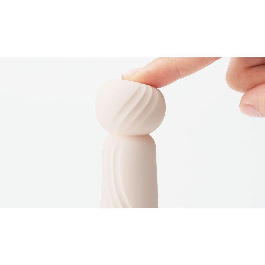Iroha Rin+ Clitoral G-Spot Vibrator - Rechargeable, 4 Vibration Strengths, 2 Pulse Patterns - Women's Pleasure Toy - Soft Touch Silicone - Dust-Repelling - Aqua - Adult Naughty Store