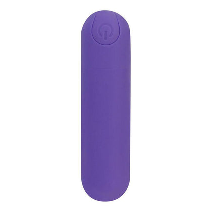 Powerbullet Essential Bullet Purple - Rechargeable Silicone Vibrating Bullet Toy for Intense Pleasure - Adult Naughty Store