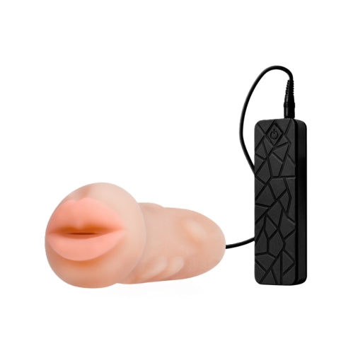 Experience Ultimate Pleasure with the Easy Job Masturbator Natalie Model 10 Unisex Mouth Stimulation Toy in Seductive Black - Adult Naughty Store