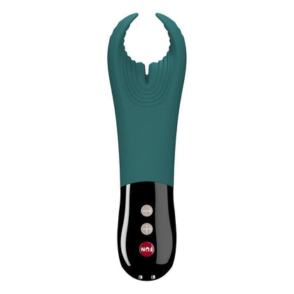 Fun Factory Manta Deep Sea Blue Vibrating Stroker - Model M-DSB-VS01 - For Men - Targeted Pleasure - Adult Naughty Store