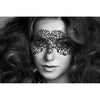 Bijoux Indiscrets Dalila Eyemask - Seductive Vinyl Mask for Sensual Nights - Model DLM001 - Women - Intriguing Pleasure Accessory - Black - Adult Naughty Store