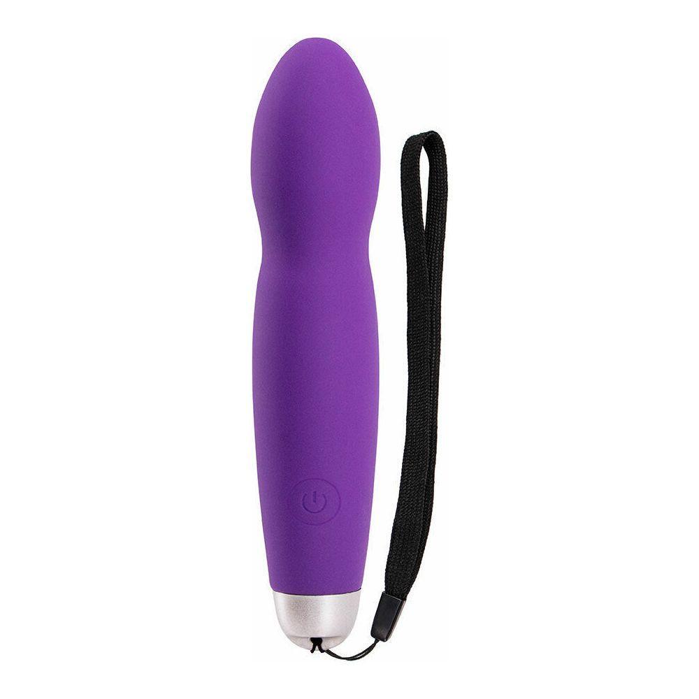 Elegance Intense Power Rechargeable G-Spot and Clitoral Vibrator - Model EI-500 - Female - Dual Stimulation - Deep Purple - Adult Naughty Store