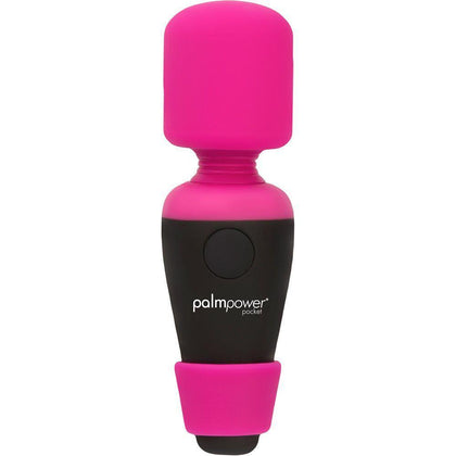 Introducing the PalmPower Pocket USB Rechargeable Mini Wand Massager - Model PP-01: Compact Pleasure for All Genders, Anywhere, Anytime - Pink - Adult Naughty Store