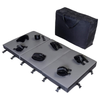 Liberator Bondi Portable Playscape with Cuffs - Model BPP-1001 - Unisex - Versatile Pleasure - Midnight Black - Adult Naughty Store