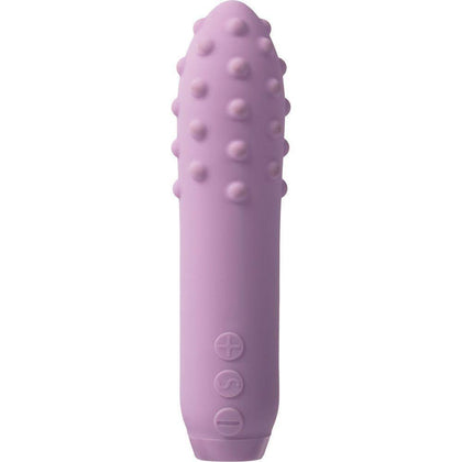 Je Joue Duet Lilac Multi-Surfaced Bullet Vibrator - Model DU-001 - For Women - Clitoral, Nipple, and Thigh Stimulation - Vibrant Lilac Color - Adult Naughty Store