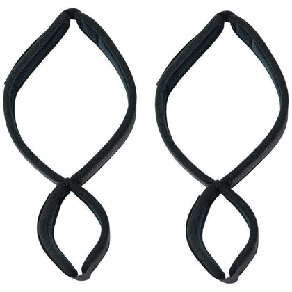 Introducing the SensaRestraint Thigh to Wrist Restraints - Model SR-1001: Unleash Your Desires with this Alluring Bondage Set for Couples - Adult Naughty Store