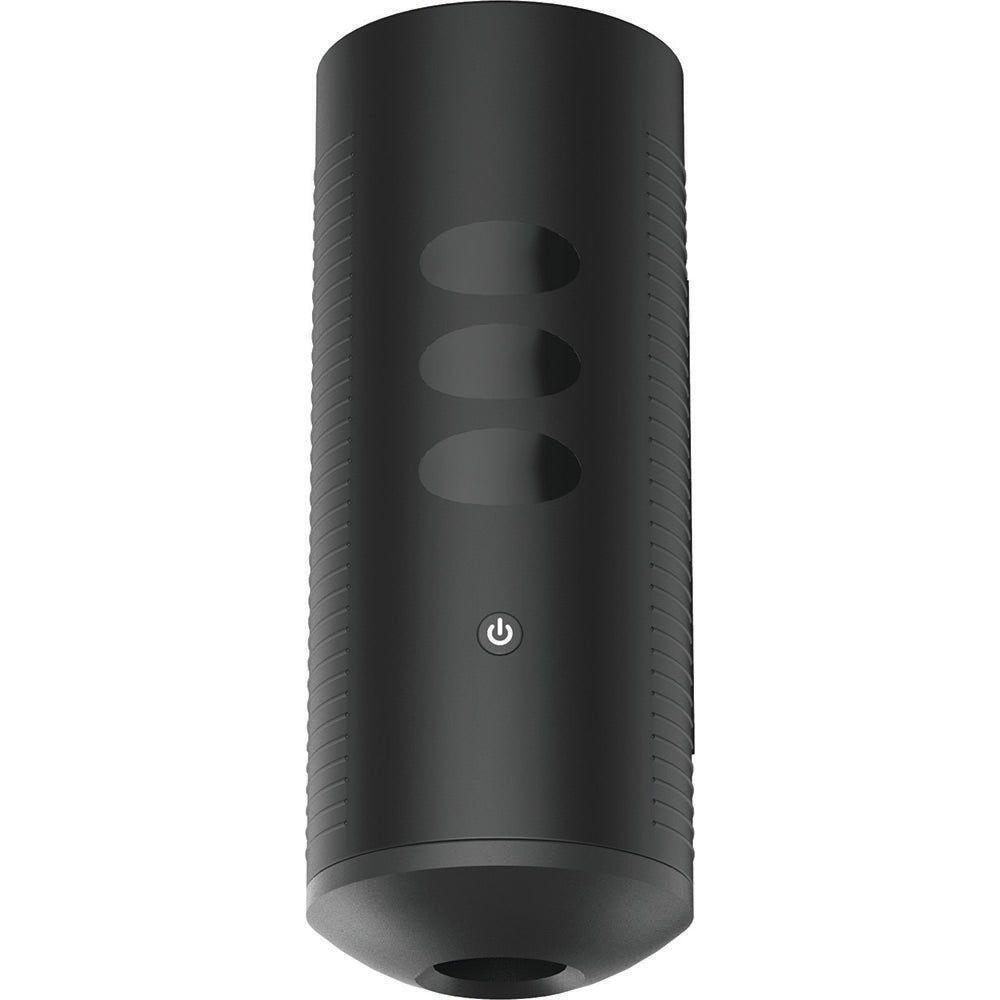 KIIROO TITAN - Advanced Male Masturbation Stroker with Touch-Sensitive Vibration Technology - Model T9 - Designed for Men - Intense Pleasure for Every Sensation - Obsidian Black - Adult Naughty Store