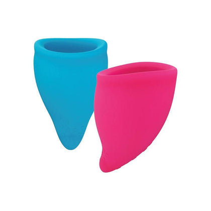 Fun Factory Fun Cup Size A Menstrual Cup - Model FC-2A - Light Flow - Vaginal Comfort - Pink - Adult Naughty Store
