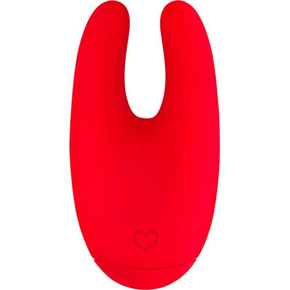 Silky Pleasures Mini Bunny - Red, 7 Vibration Patterns, Waterproof, USB Rechargeable - Adult Naughty Store