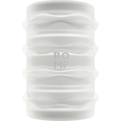 ROMP Mosh Manual Stroker - Model MS-2021 - Male Masturbation Toy for Deepthroat Pleasure - Panoramic Pleasure, Reversible Sleeve - Compact Size - Body-Safe - Black - Adult Naughty Store