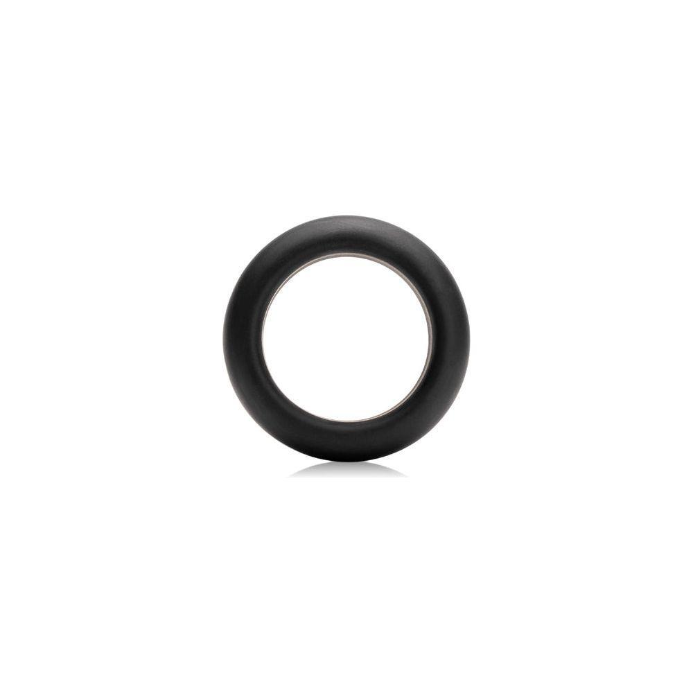 Je Joue Luxury Silicone Cock Ring - Maximum Stretch Black - Adult Naughty Store