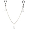 Introducing the Crystal Pleasure Non-Piercing Nipple Jewelry - Model NP-3000, designed for all genders to indulge in exquisite nipple stimulation and adornment. - Adult Naughty Store