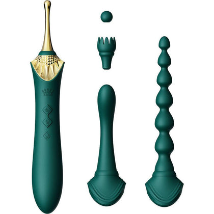 ZALO Bess 2 Turquoise Green - Premium Dual Stimulation Vibrator for Women's Ultimate Pleasure - Adult Naughty Store