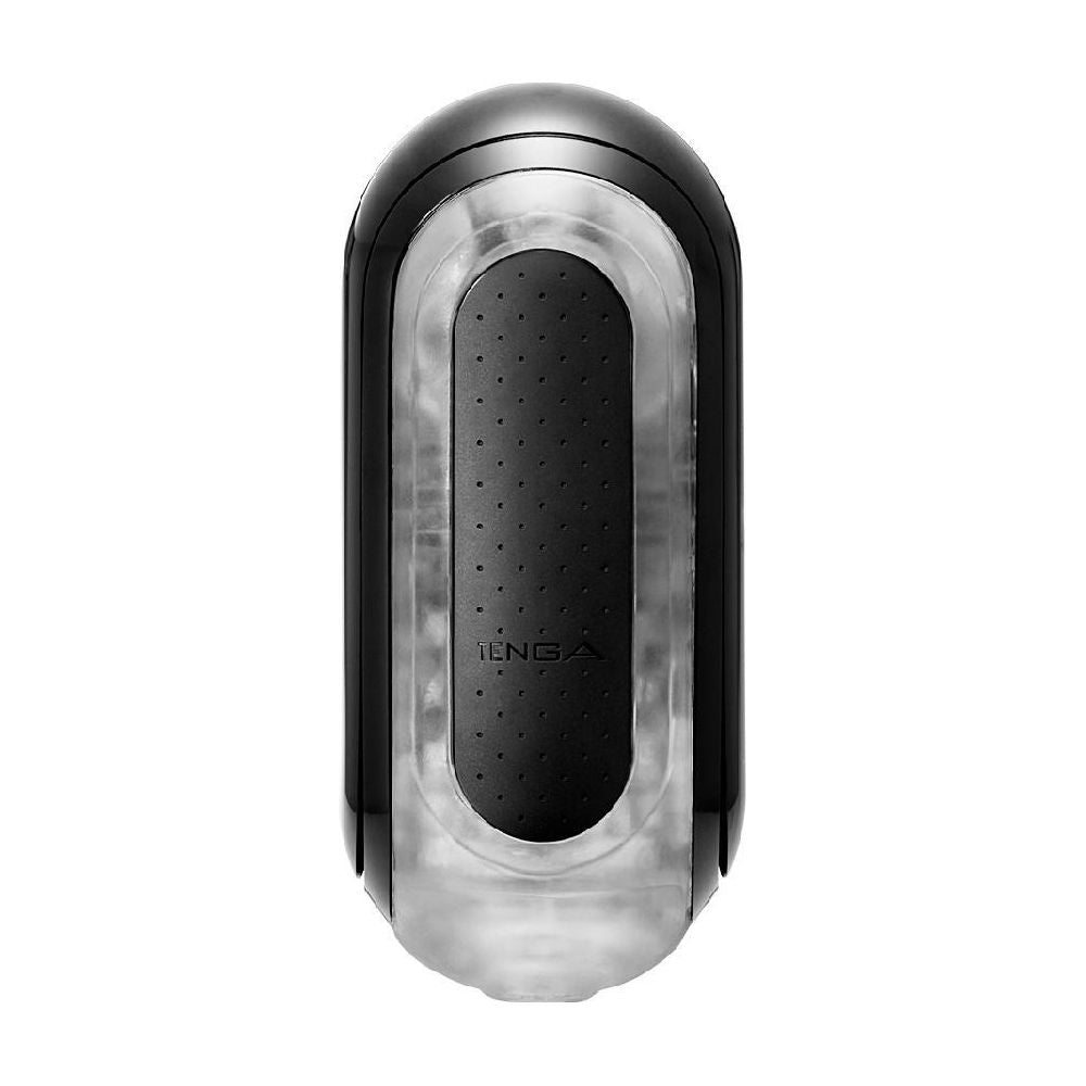 TENGA FLIP 0 (Zero) EV Black Vibrating Masturbator for Men - Next-Level Pleasure and Sensations - Adult Naughty Store