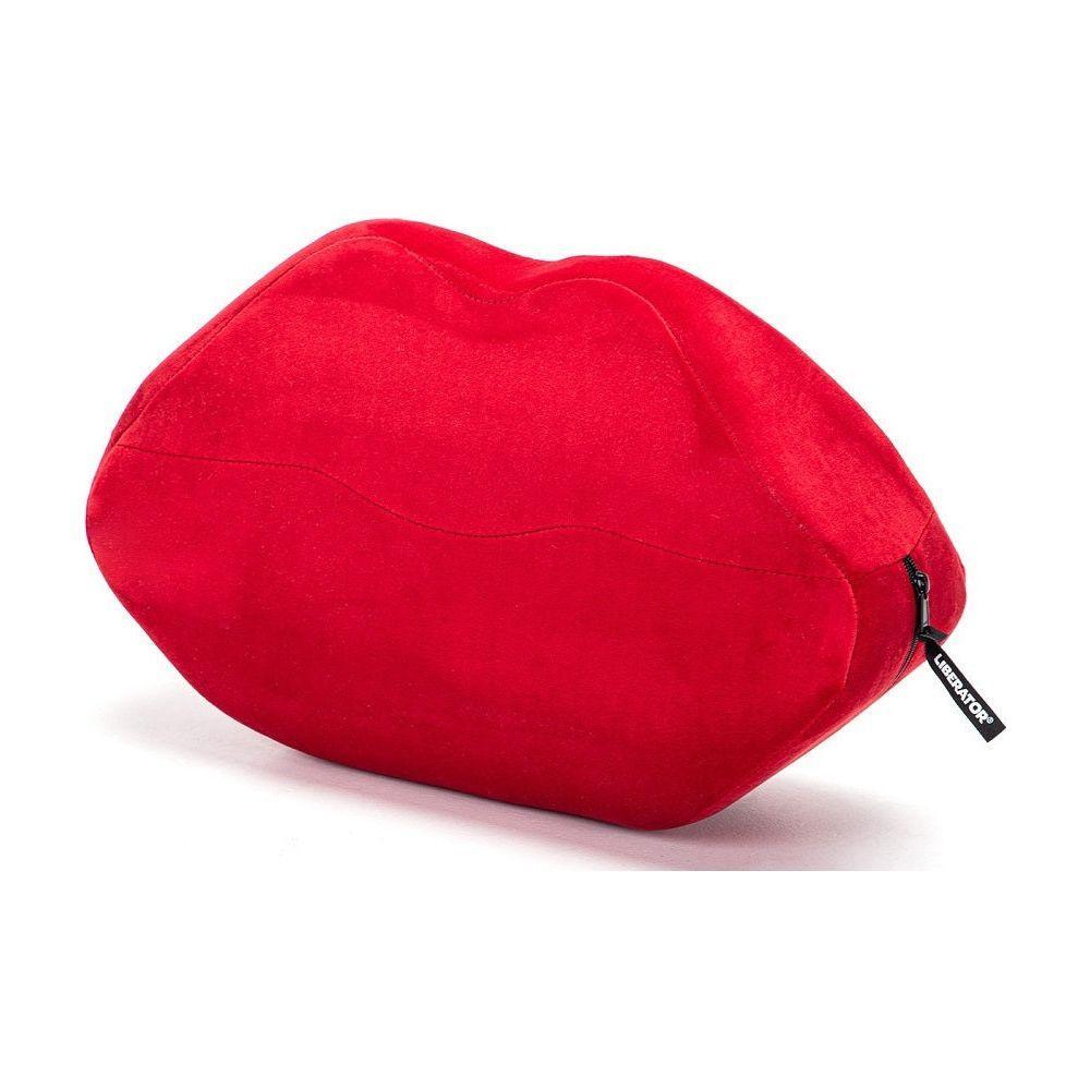 Introducing the Kiss Wedge Red - The Ultimate Pleasure Enhancer for Couples - Adult Naughty Store