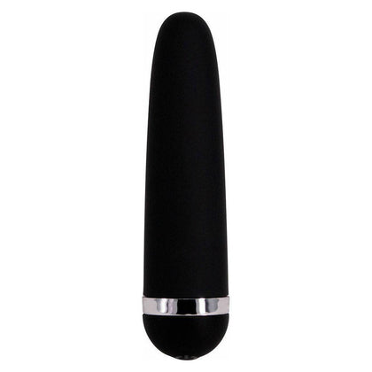Introducing the Supreme Black Rechargeable Bullet Intense - The Ultimate Pleasure Companion for All Genders - Adult Naughty Store
