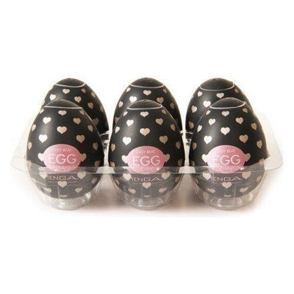 Introducing the Tenga Egg Series Lovers Pack Male Masturbators: The Ultimate Pleasure Experience for Men in Sensational Heart-Shaped Inner Textures - Model EGG-LOV-001 - For Mind-Blowing Stim - Adult Naughty Store