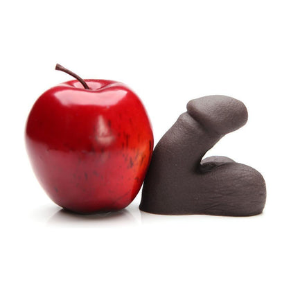 Introducing the SensaSoft™ On the Go Packer Mocha - Ultra Realistic Silicone FTM Prosthetic for Casual Bulge - Model 2021 - Male - Enhances Masculine Confidence - Deep Brown - Adult Naughty Store