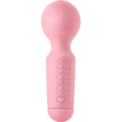 Introducing the LuvLuxe MW65: Mini Wand - Light Pink - A Versatile and Powerful Personal Massager for Women's Intimate Pleasure - Adult Naughty Store