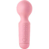 Introducing the LuvLuxe MW65: Mini Wand - Light Pink - A Versatile and Powerful Personal Massager for Women's Intimate Pleasure - Adult Naughty Store