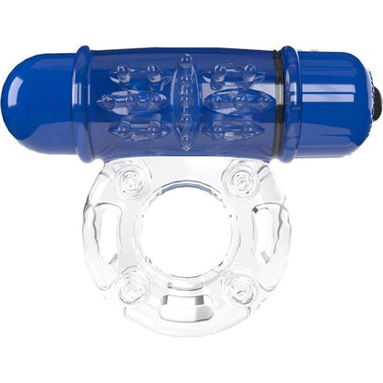 Screaming O 4B OWow Vibrating Ring - Blueberry: The Ultimate Pleasure Enhancer for All Genders and Sensational Stimulation in a Stunning Blue Hue - Adult Naughty Store