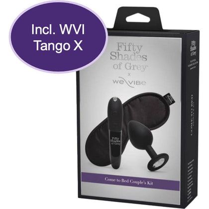 Fifty Shades of Grey X We-Vibe Tango X - Come to Bed Couple's Kit - Adult Naughty Store