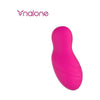 Introducing the GoGo Pink Compact Silicone Vibrator - Model G-100, Designed for Clitoral Stimulation - Adult Naughty Store