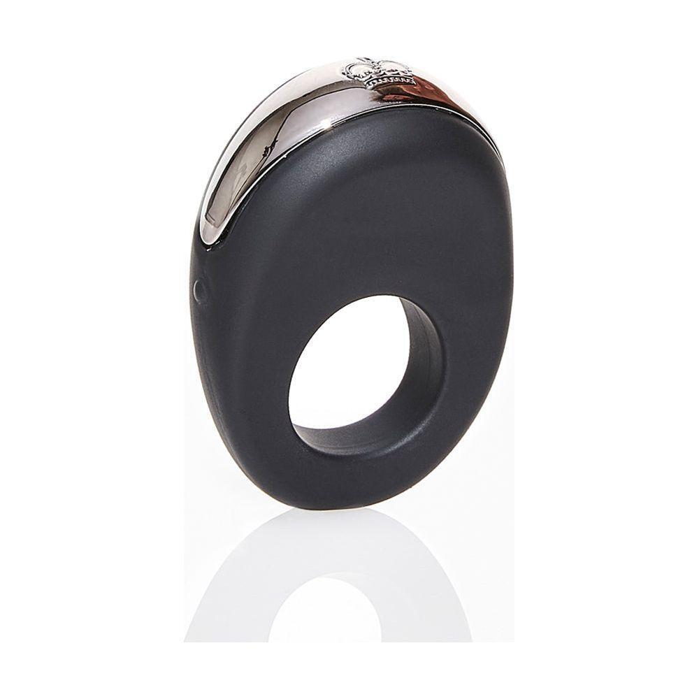 Hot Octopuss Atom Vibrating Cock Ring - The Ultimate Pleasure Enhancer for Couples, Model ATOM-XR, Intense Vibrations for Him and Her, Enhances Erections, Black - Adult Naughty Store