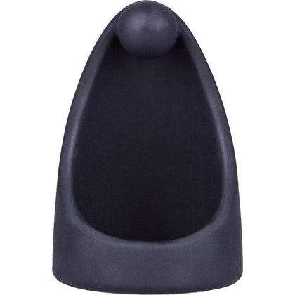 SwingO Sling - Silicone Cock Ring with Perineum Massage - Model XYZ - Male Pleasure - Black - Adult Naughty Store