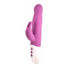 Seven Creations Rechargeable Rotating Purple Rabbit Vibrator - Model RRV-2000 - Female G-Spot and Clitoral Stimulation - Adult Naughty Store