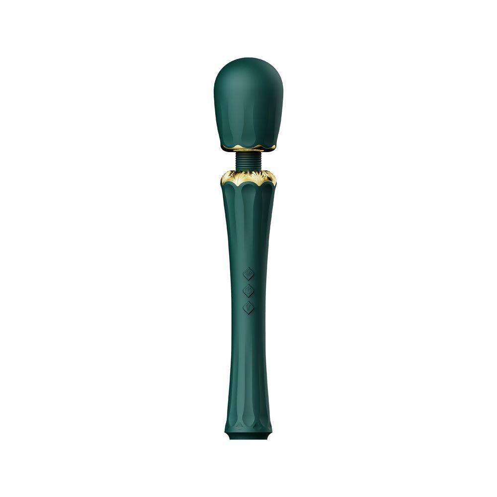 ZALO Kyro Turquoise Green Wand Massager - Powerful Egyptian Scepter Inspired Vibrating Pleasure Toy - Adult Naughty Store