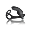 Introducing the Rocks Off Ro-zen Pro Hands-Free Vibrating Massager 10 - Waterproof Silicone - Black - Adult Naughty Store