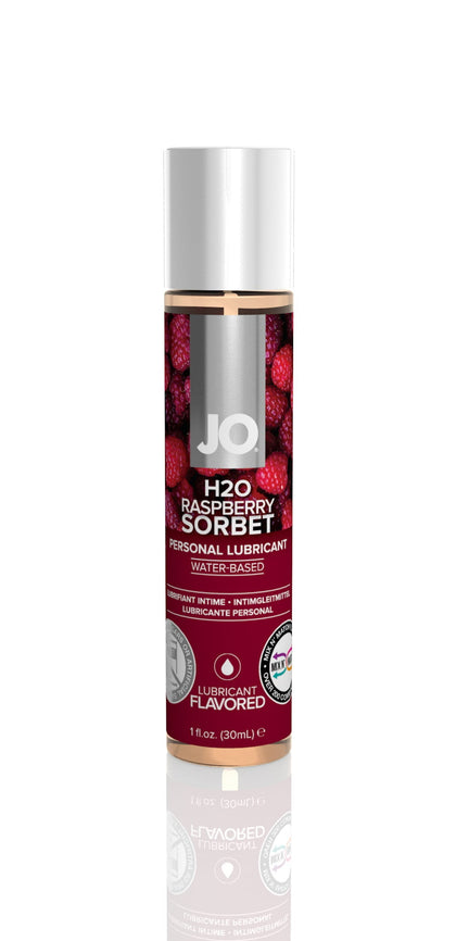 JO H2O Flavored 1 Oz / 30 ml Raspberry Sorbet