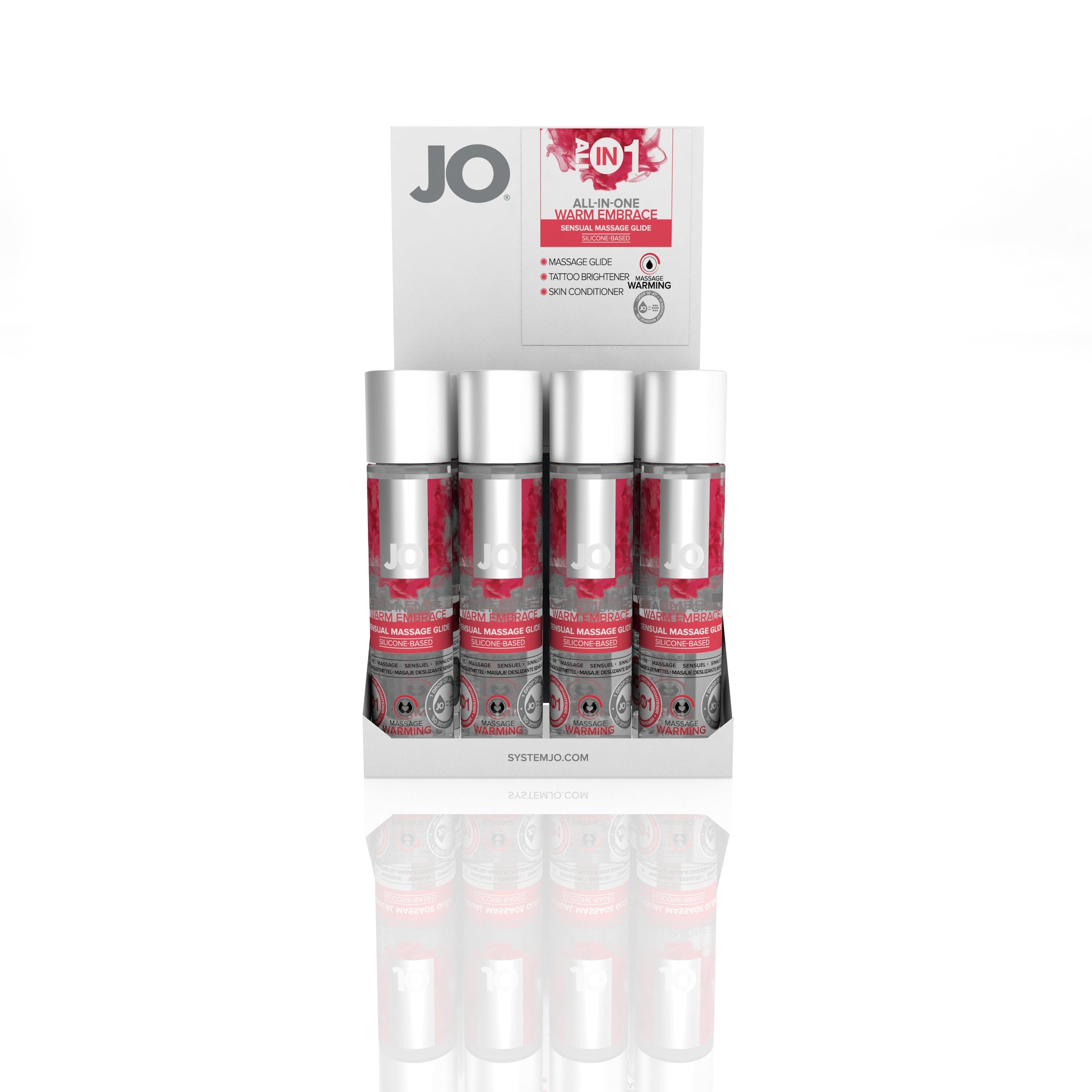 JO Massage Glide 1 Oz / 30 ml Warming